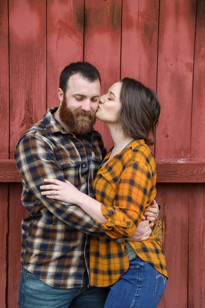 White Mountains NH engagement photographer 
